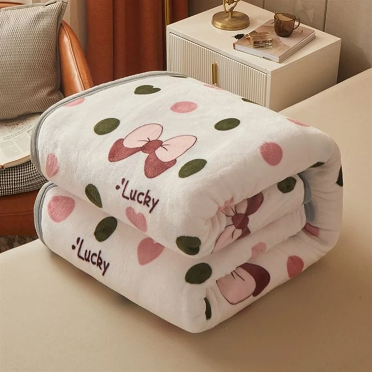 cartoon coral blanket