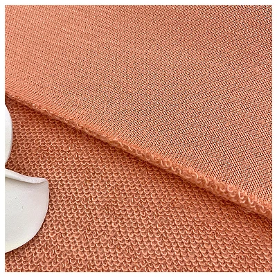 Polyester Knitted Hoodie Fabric