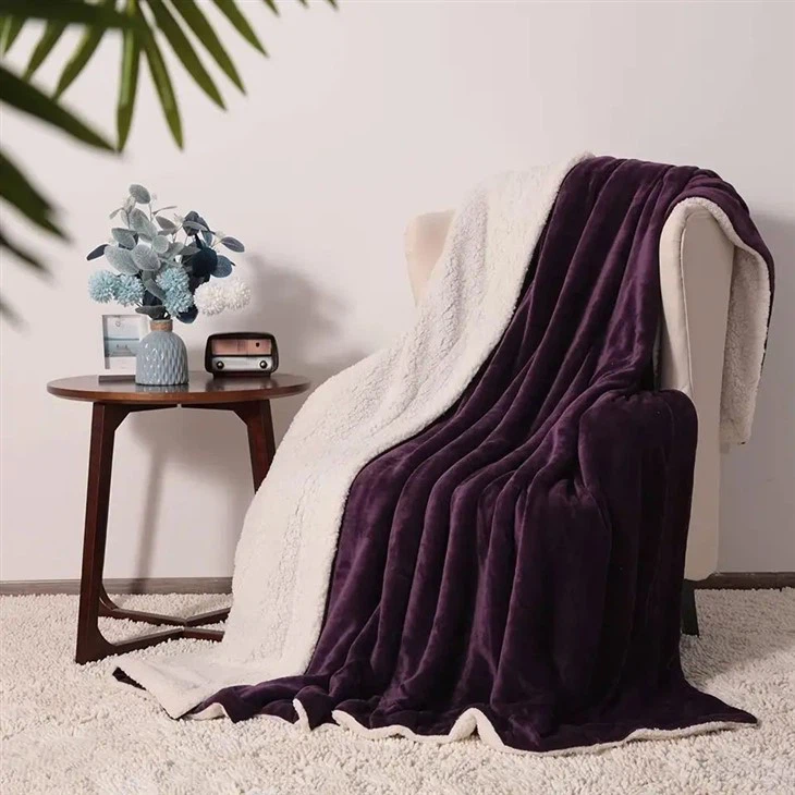 sublimation sherpa blanket