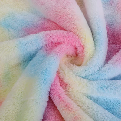 پارچه خز مصنوعی Rainbow Rabbit