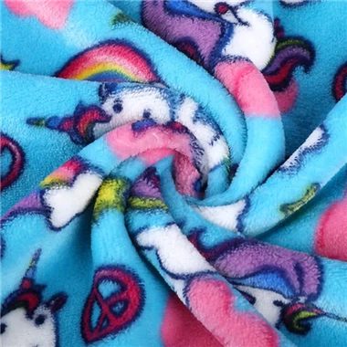 100 ٪ پارچه چاپ پلی استر برای لباس خواب کودکان