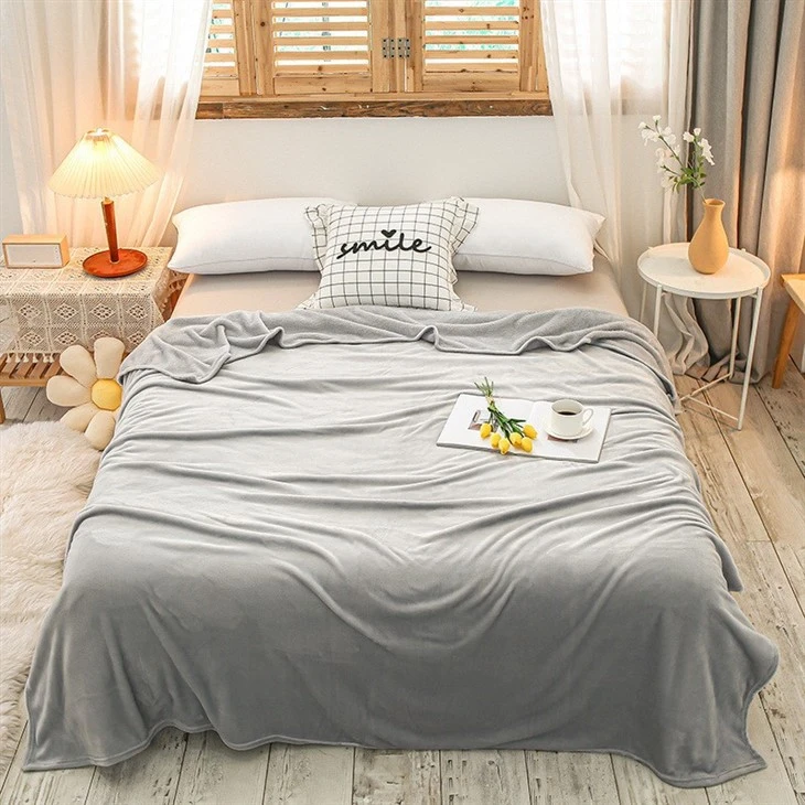 microfiber coral fleece blanket