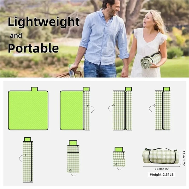 China Waterproof Sand Proof Beach And Picnic Blanket