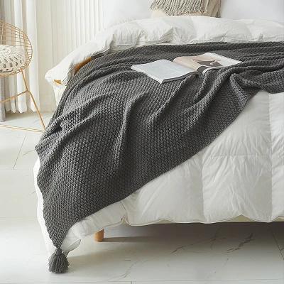 Sofa Blanket Tassels